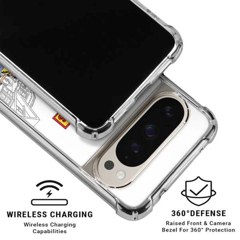 Bobs Burgers Bike Squad Google Pixel 9/9 Pro Clear Case